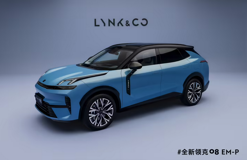 领克08 EM-P激光雷达版9月下旬发布，外观、内饰升级